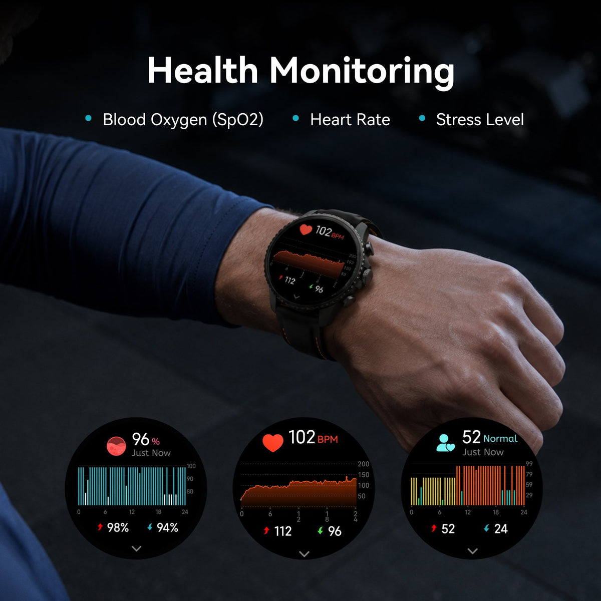 TicNote Watch – Smartwatch with Real-Time AI Transcription & Summaries, AI Meeting Assistant & Health Tracking
