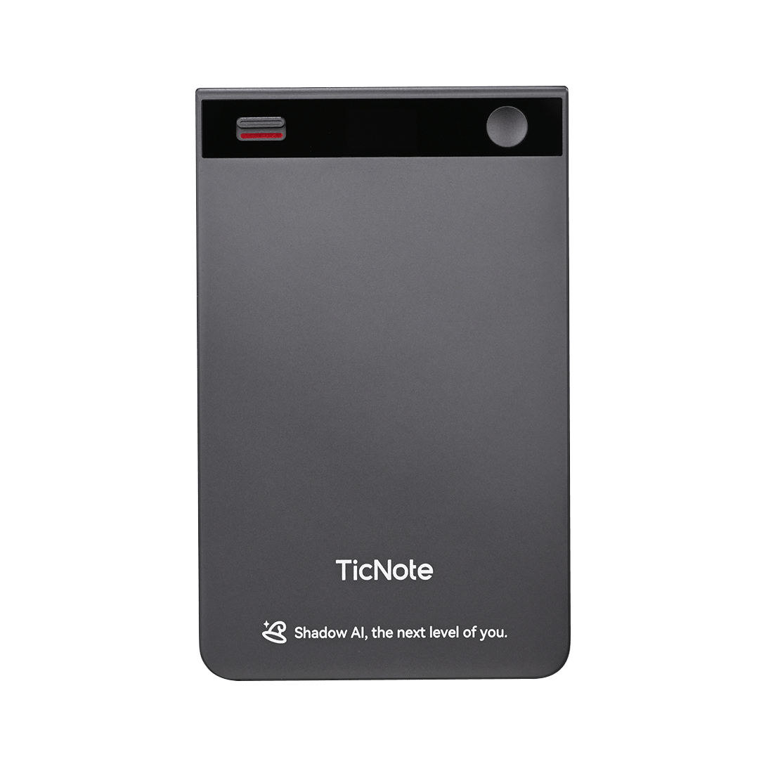 US TicNote AI Voice Recorder with Real - Time Transcribe and Summarize - Ticnote