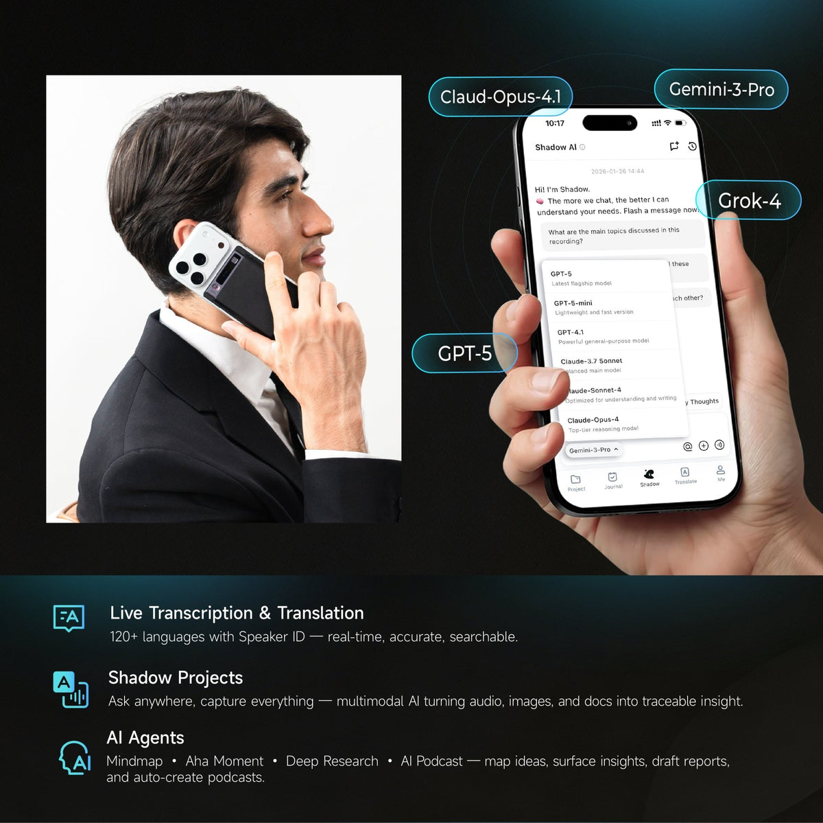 TicNote AI Voice Recorder for Meetings, Calls & Notes – Ticnote