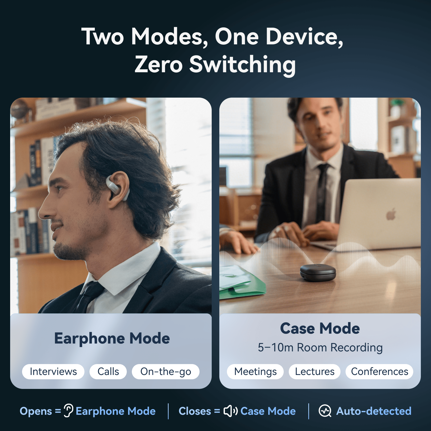 TicNote Pods 4G AI Note-Taking Earbuds | Back To School Sale - Ticnote