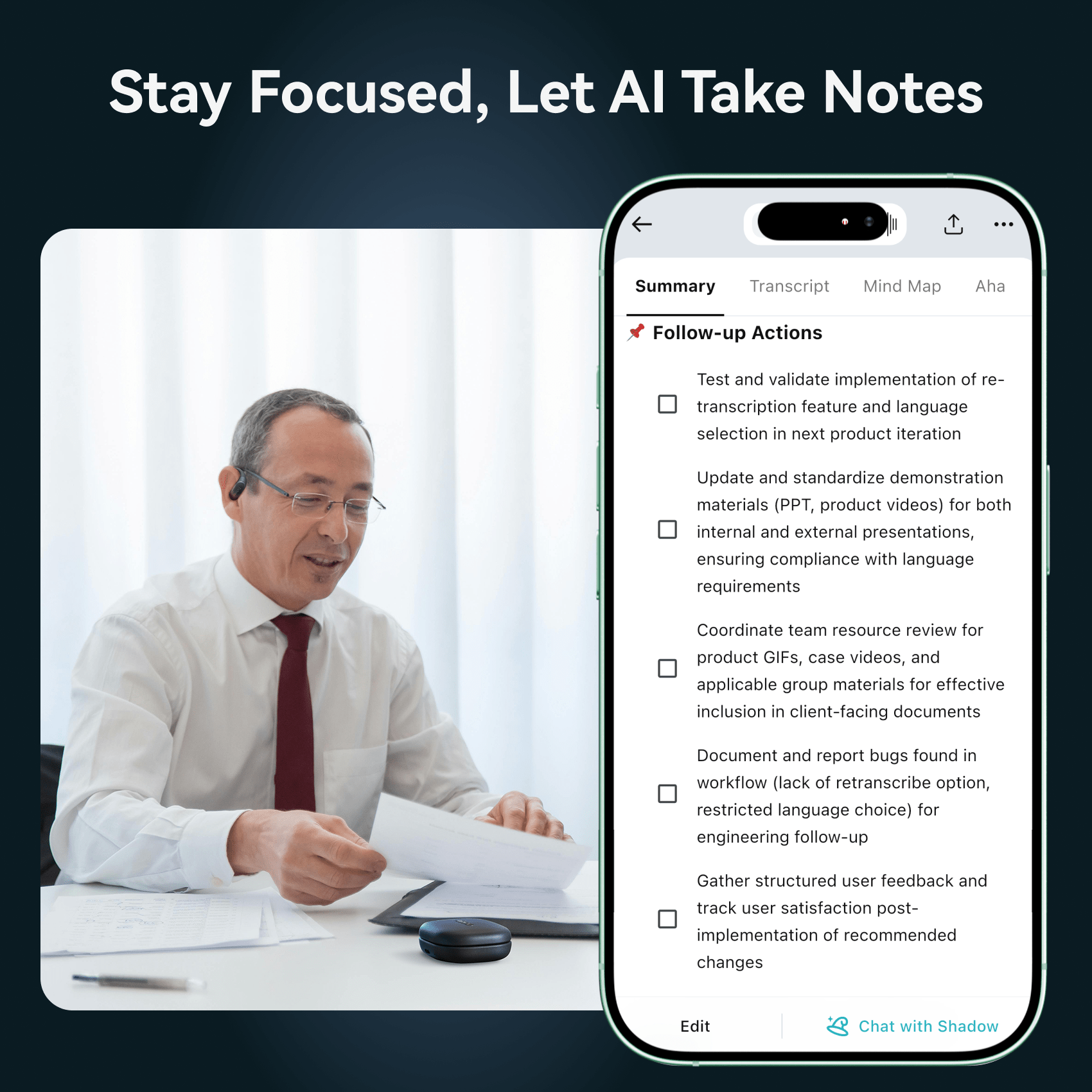 TicNote Pods 4G AI Note-Taking Earbuds | Back To School Sale - Ticnote